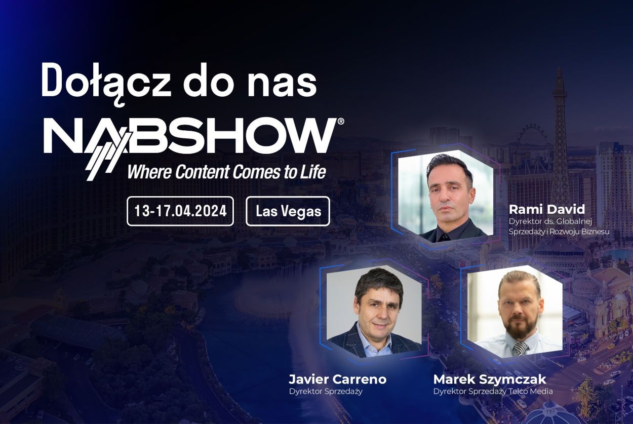 Dołącz do Redge Technologies podczas NAB Show w Las Vegas!